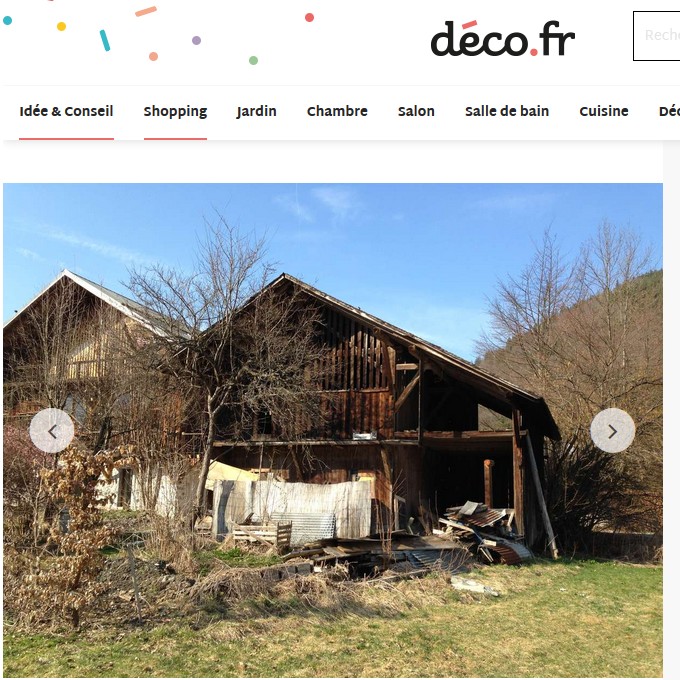 Articles - Avant/Après Chalet sur deco.fr