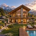 Chalet Alpin façade